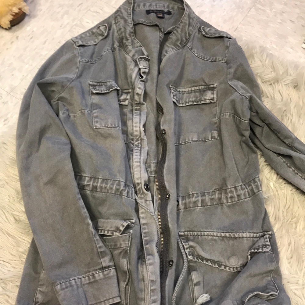 Grey coat
